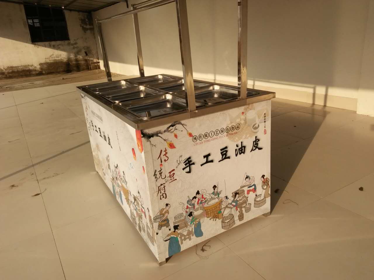 操作简单方便快捷腐竹油皮机